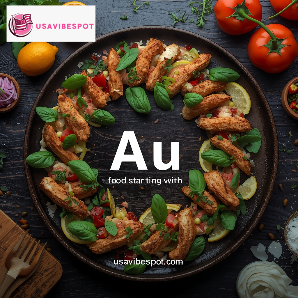 Food Starting With Au